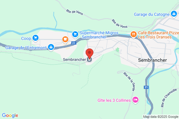 Chemin de fer Martigny-Orsières