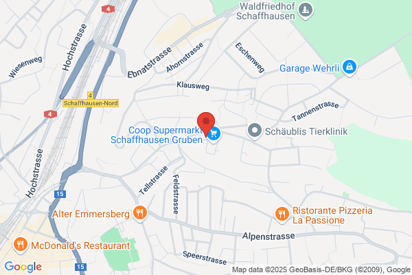 migrolino Schaffhausen Grubenstrasse