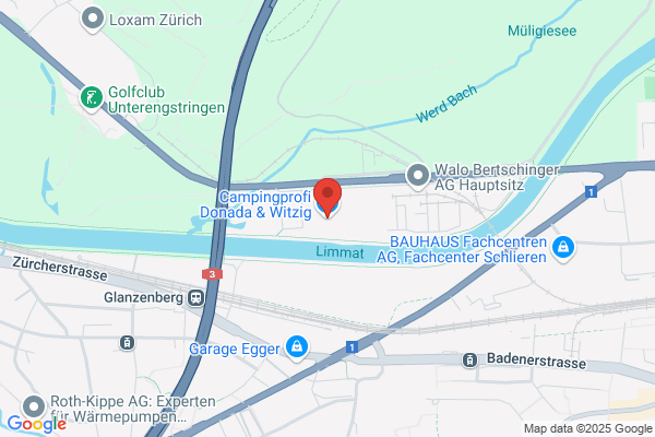 Campingprofi Donada und Witzig