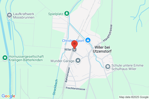 Bahnstation Regionalverkehr Mittelland AG