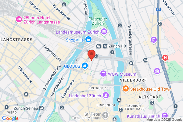 SinoQi TCM Zentrum Zürich Bahnhofplatz/HB
