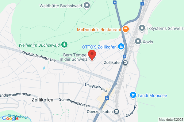Bern-Tempel in der Schweiz